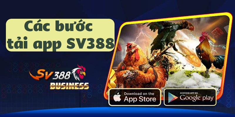 Tổng hợp các bước tải app SV388